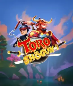 Dive into the vibrant world of Toro Shogun slot by ELK Studios, showcasing a fearless samurai and a playful red bull joining forces on an adventure. This image captures the blend of animation-style Japanese adventure, set against a picturesque forest backdrop. Great for fans of Japanese-inspired slots, offering a unique adventure.